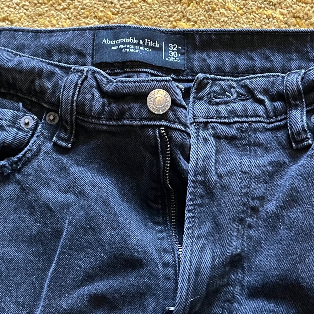 Abercrombie & Fitch Vintage Stretch Straight
